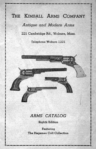 Kimball Arms Catalog